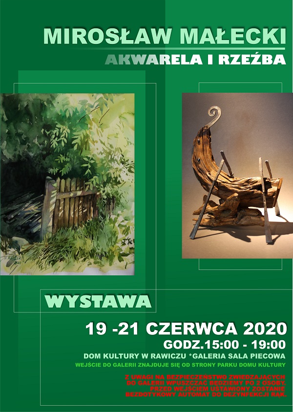 2020.06. PLAKAT MIROSŁAW MAŁECKI