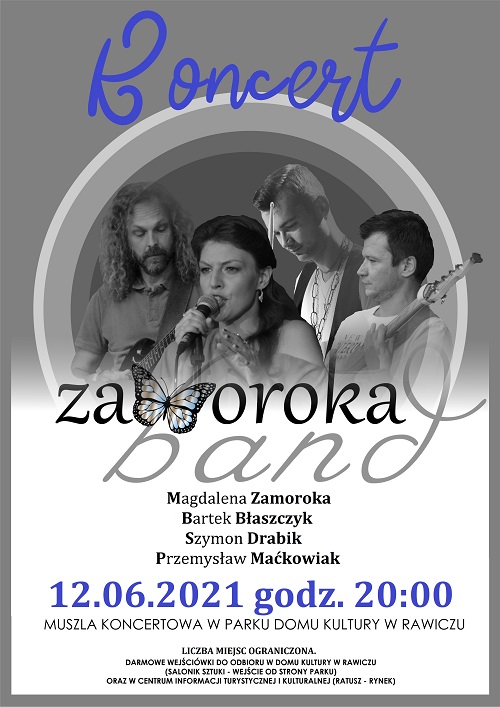 ZAMOROKA BAND PLAKATT 122