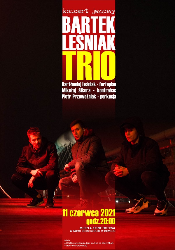 plakat bartek leśniak trio1
