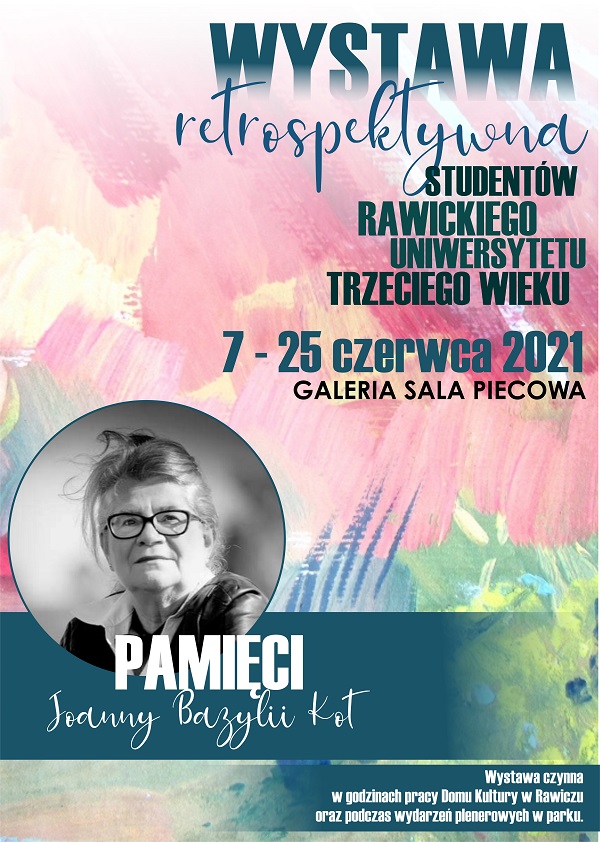 plakat wystawa retrospektywna utw1