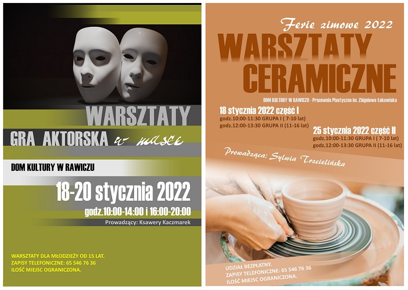 warsztaty ferie