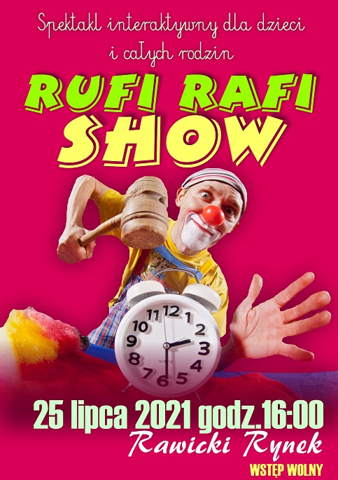 rUFI rAFI sHOW PLAKAT strona