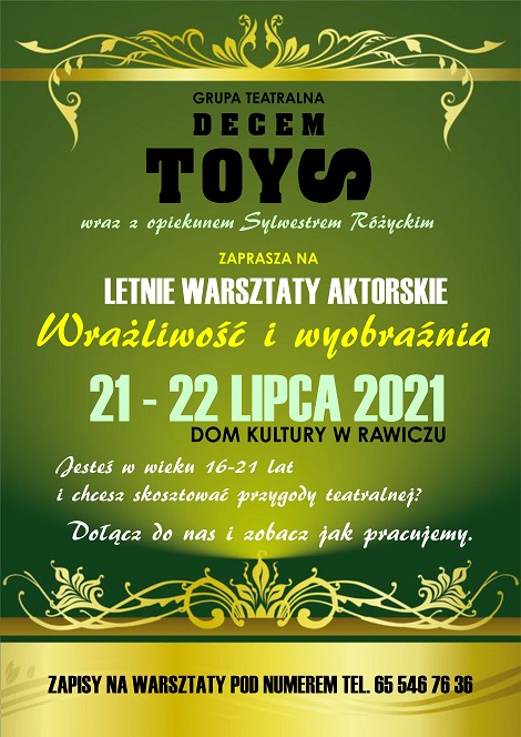 warsztaty teatralne strona