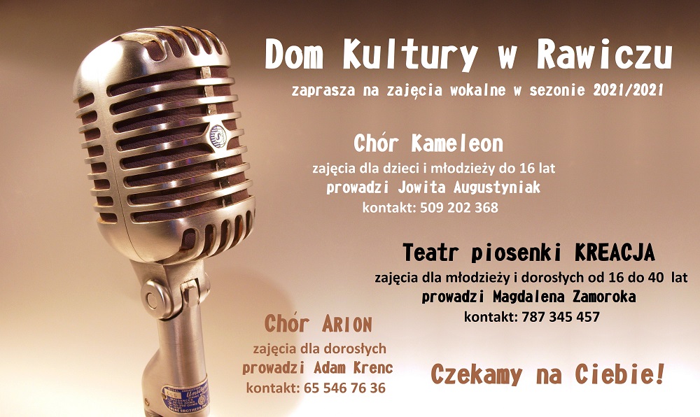 plakat wokalny