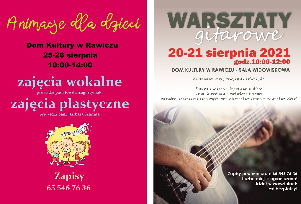 warsztaty sierpień 2021
