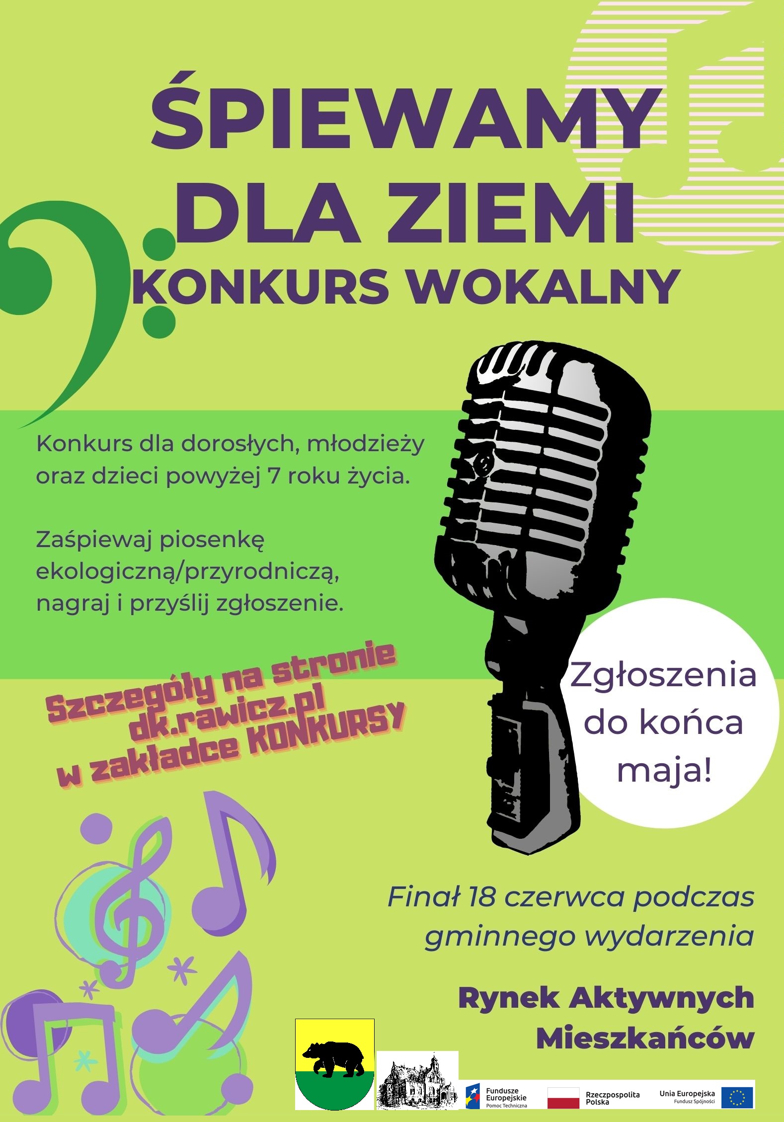 Śpiewamy dla ziemi konkurs wokalny