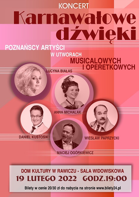 PLAKAT KARNAWAŁOWE DZWIEKI str