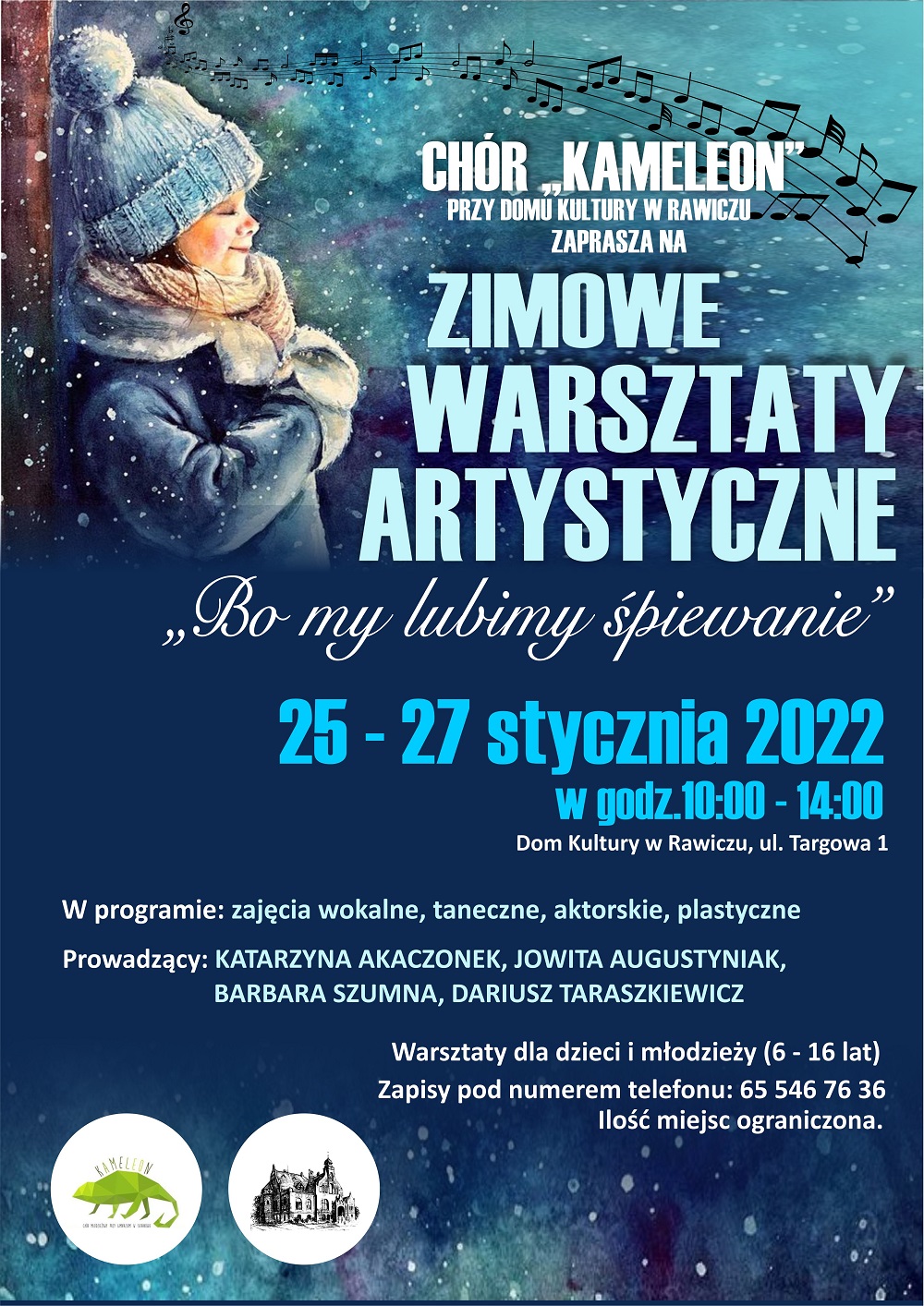 PLAKAT WARSZTATY ARTYSTYCZNE