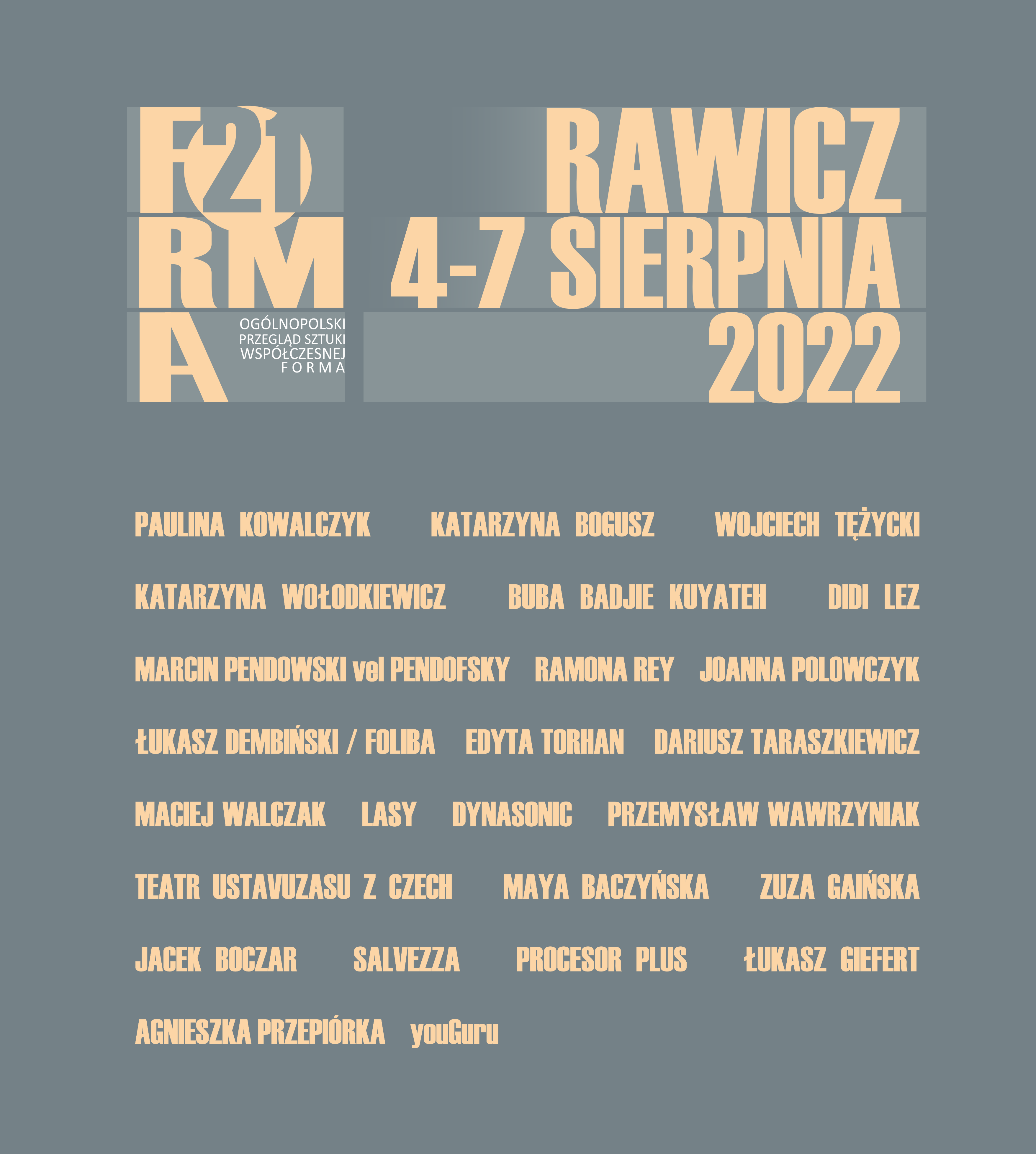 artysci forma 2022