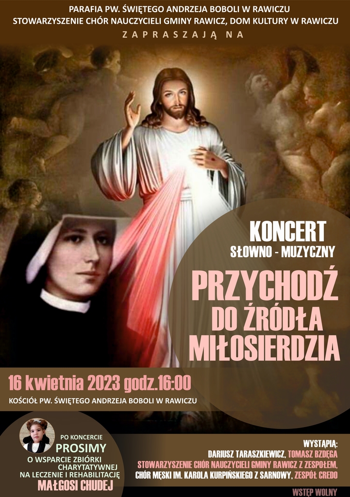 PLAKAT MIŁOSIERDZIE