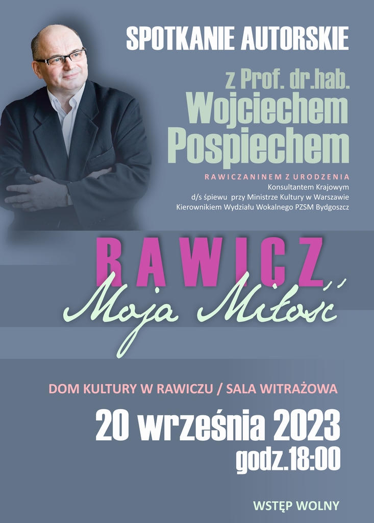 PLAKAT PROFESOR POSPIECH
