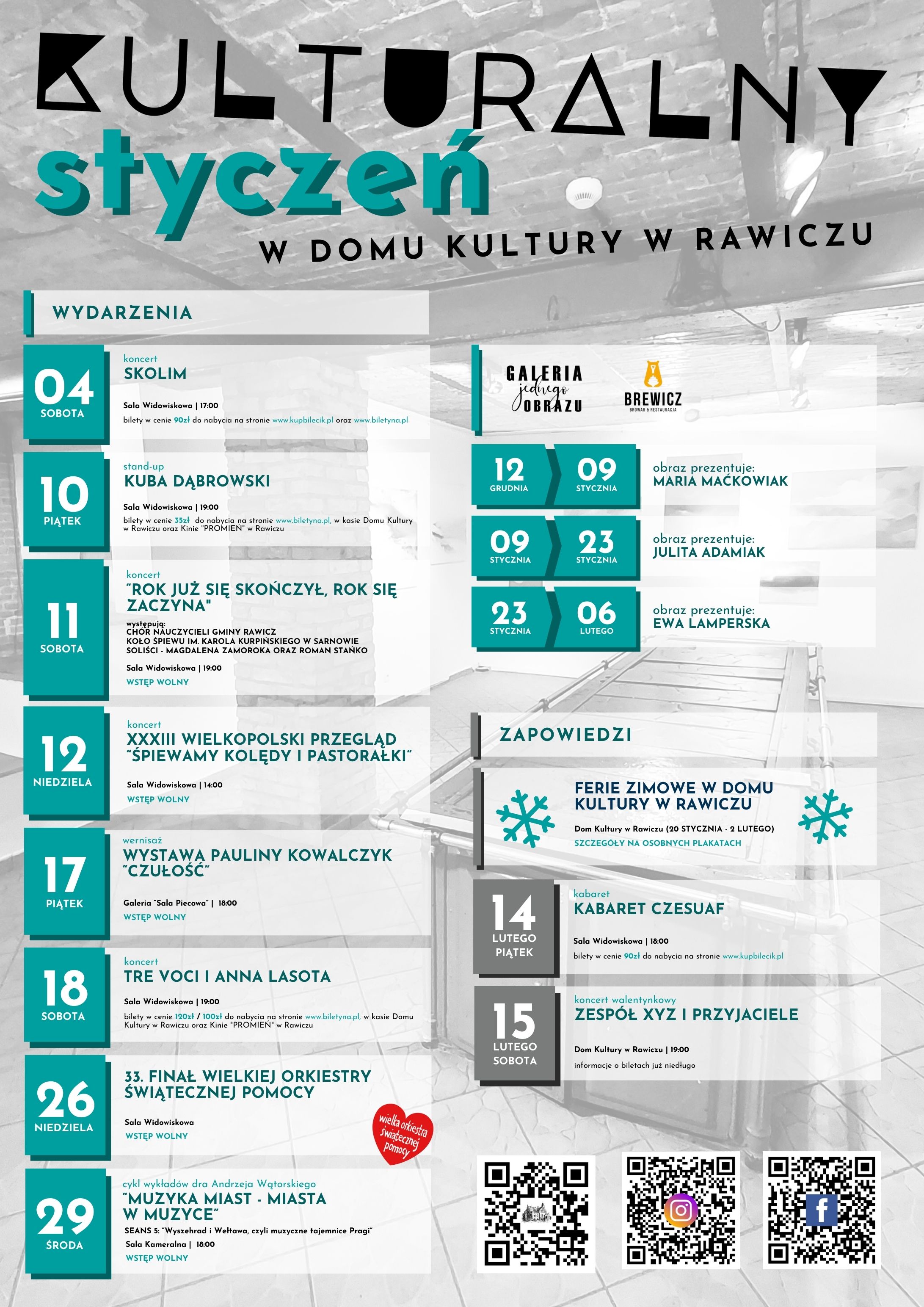 KULTURALNY styczeńAKTUALNE 2