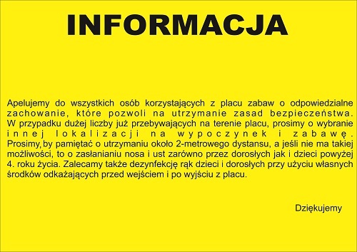 info plac zabaw