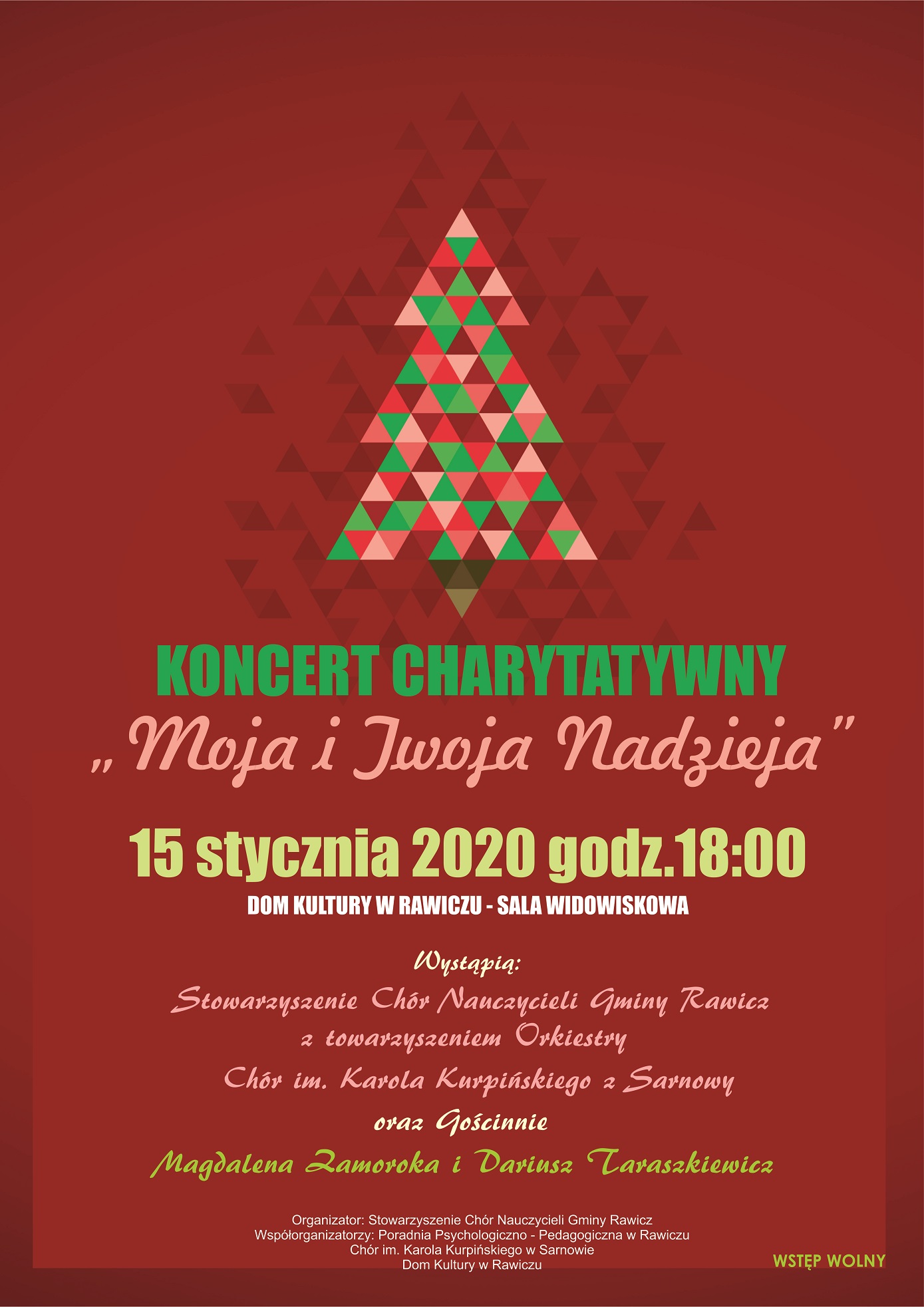 koncert charytatywny nauczyciele mały