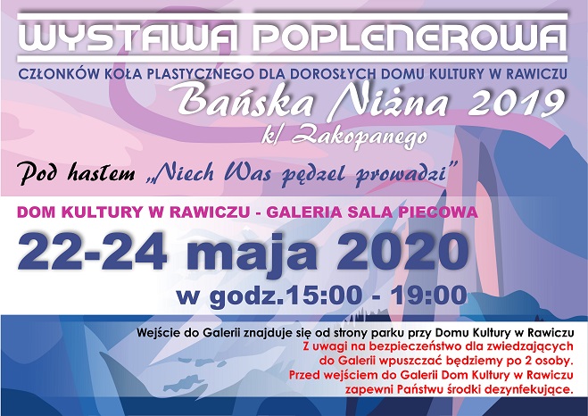 plakat wystawa bańska niżna
